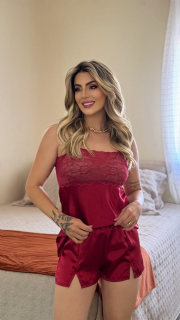 Babydool cetim Cristiane