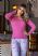 Pijama Rosa Ribana Calça Moletim